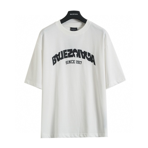 BLCG 26SS Reversed Garbled Letter Printed Short Sleeved T-Shirt