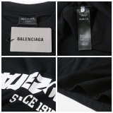BLCG 26SS Reversed Garbled Letter Printed Short Sleeved T-Shirt