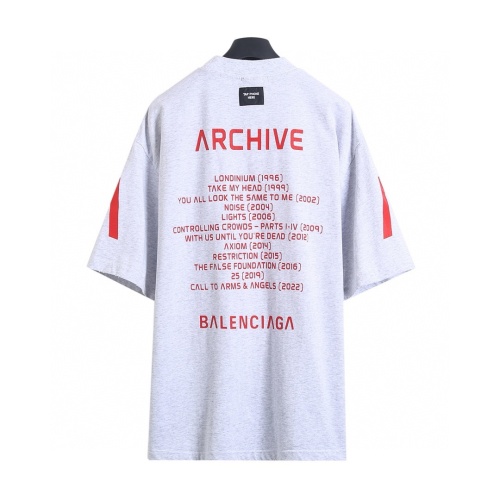 𝘽𝘼𝙇𝙀𝙉𝘾𝙄𝘼𝙂𝘼 BLCG 26SS Archive Music Co branded Vintage Short Sleeved T-Shirt