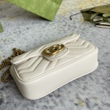Gucci Classic GG Flip Chain Bag Small Square Bag Size: 16.5 x 10 x 5 CM