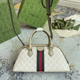 Gucci Fashion Versatile Boston Bag Crossbody Bag Size: 31.5 x 16.5 x 8 CM