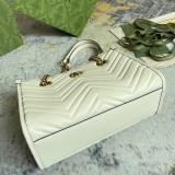 Gucci Fashion GG Chain Tote Bag Crossbody Bag Size: 26.5 x 18.5 x 12.5 CM