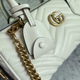 Gucci Fashion Sewing Chain Handbag Crossbody Bag Size: 27 x 13.5 x 10 CM