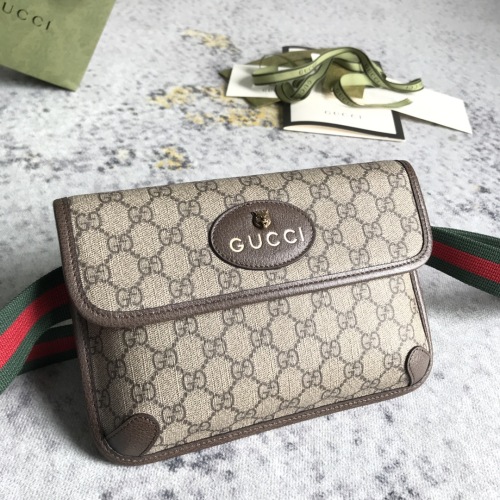 Gucci Classic Tiger Head Collar Waist Bag Crossbody Bag Size: 24 x 17 x 3.5 CM