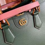 Gucci Fashion GG Bamboo Tote Bag Crossbody Bag Size: 27 x 24 x 11 CM