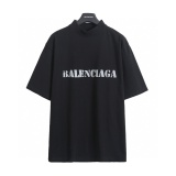 BLCG 26SS Blurred Letter Printed Short Sleeved T-Shirt