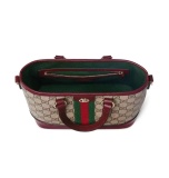 Gucci Classic Red Green Ribbon Tote Bag Crossbody Bag Size: 22.5 x 17 x 11 CM