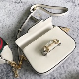 Gucci Fashion Polo Buckle Flip Shoulder Bag Size: 20.5 x 14.5 x 5 CM