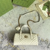 Gucci Fashion Sewing Chain Handbag Crossbody Bag Size: 27 x 13.5 x 10 CM