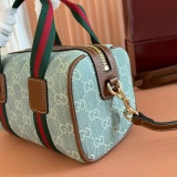 Gucci Retro GG Mini Boston Bag Crossbody Bag Size: 20 x 13 x 13 CM
