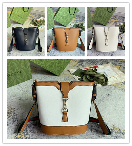 Gucci Classic Horseclip Bucket Bag Shoulder Bag Size: 20.5 x 18.5 x 12.5 CM