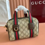 Gucci Retro GG Mini Boston Bag Crossbody Bag Size: 20 x 13 x 13 CM