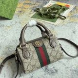 Gucci Retro GG Mini Boston Bag Handbag Size: 16.5 x 10 x 9 CM