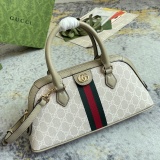 Gucci Fashion Versatile Boston Bag Crossbody Bag Size: 31.5 x 16.5 x 8 CM