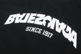 BLCG 26SS Reversed Garbled Letter Printed Short Sleeved T-Shirt
