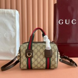 Gucci Retro GG Mini Boston Bag Crossbody Bag Size: 20 x 13 x 13 CM