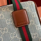 Gucci Retro GG Mini Boston Bag Crossbody Bag Size: 20 x 13 x 13 CM