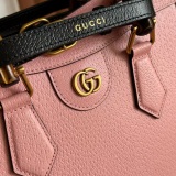 Gucci Fashion GG Bamboo Tote Bag Crossbody Bag Size: 27 x 24 x 11 CM