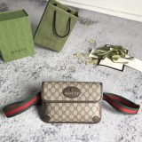 Gucci Classic Tiger Head Collar Waist Bag Crossbody Bag Size: 24 x 17 x 3.5 CM