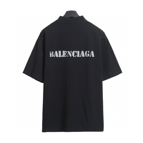 BLCG 26SS Blurred Letter Printed Short Sleeved T-Shirt