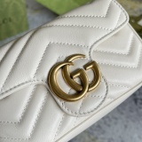 Gucci Classic GG Flip Chain Bag Small Square Bag Size: 16.5 x 10 x 5 CM