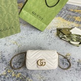 Gucci Classic GG Flip Chain Bag Small Square Bag Size: 16.5 x 10 x 5 CM