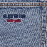 Supreme Baggy Denim Short Classic Loose Tannin Cowboy 7-Minute Pants
