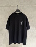 Chrome Hearts Fashion Embroidered Logo Round Neck T-shirt UV Color Change Casual Short Sleeve