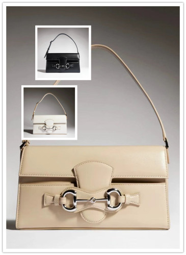 Gucci Horsebit Ristretto Handbag Shoulder Bag Size: 26 x 14.5 x 4.5C