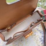 Gucci Classic GG Bamboo Handle Shoulder Bag Tote Bag Size:21x15x7CM