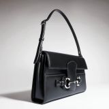 Gucci Horsebit Ristretto Handbag Shoulder Bag Size: 26 x 14.5 x 4.5C