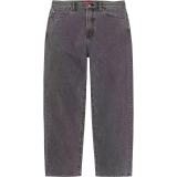 SUPREME BAGGY JEAN Heavily Washed Distressed Denim Pants