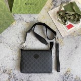 Gucci Classic GG Postman Bag Handbag Size: 17x 22.5 x 5 CM