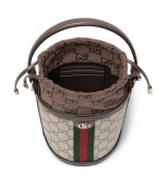 Gucci Classic GG Mini Bucket Bag Crossbody Bag Size: 11.5 x 23 x 8CM