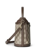 Gucci Classic GG Mini Bucket Bag Crossbody Bag Size: 11.5 x 23 x 8CM