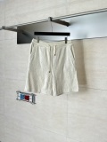 Louis Vuitton Fashion Embroidered Logo Towel Checkered Shorts