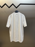 Ami Paris Classic Embroidered Love Round Neck Short Sleeve Unisex Versatile Loose T-shirt