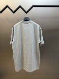 Ami Paris Classic Embroidered Love Round Neck Short Sleeve Unisex Versatile Loose T-shirt