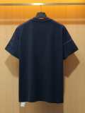 Fendi Fashion Embroidery FF T-shirt Couple Loose Casual Short Sleeves