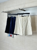 Louis Vuitton Fashion Embroidered Logo Towel Checkered Shorts Louis Vuitton Fashion Embroidered Logo Towel Checkered Shorts