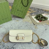 Gucci Classic Horseneck Buckle Saddle Bag Chain Cross Bag Size: 24x 13 x 5.5 CM