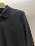 Gucci Classic Versatile Embroidered Logo Long Sleeve Shirt
