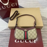 Gucci Classic Mini Underarm Bag Crossbody Bag Size: 19.5 x 11 x 3.5 CM