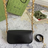 Gucci Classic Horseneck Buckle Saddle Bag Chain Cross Bag Size: 24x 13 x 5.5 CM