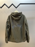 Burberry Fashion Versatile War Horse Printed Hoodie Coat