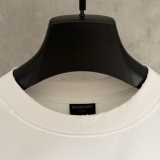 Balenciaga 26SS Fashion Embroidered Logo Round Neck T-shirt Couple Casual Loose Short Sleeve