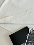Chrome Hearts Fashion Patch Embroidered Cross T-shirt Couple Loose Casual Short Sleeve