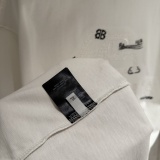 Balenciaga 26SS Fashion Embroidered Logo Round Neck T-shirt Couple Casual Loose Short Sleeve