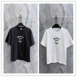 Burberry 26SS Fashion Embroidered Flag Logo Short Sleeve Unisex Casual Versatile T-shirt
