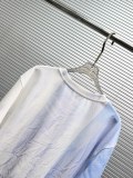 Loewe 26SS New Fashion Dyeing Embroidered Logo Short Sleeve Couple's Casual Versatile T-shirt